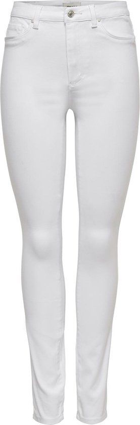 ONLY ONLROYAL HW SK JEANS DNM WHITE NOOS Dames Jeans - Maat M X L30