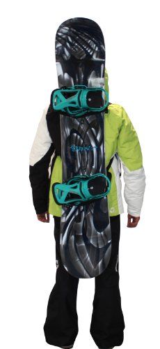 Wantalis Draagapparaat voor skier Surfback - Zwart - M/L - SURFBK