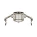 Riegler Camlok-sluitdop voor snelkoppelingsstekker Ø 32 mm, type DC, ES 1.4401, BG 3/4