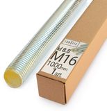LUN FIX Draadstang M16 gegalvaniseerd 100cm 1m staal 8.8