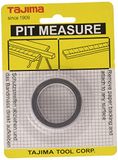 Tajima Pit Meetlint, 2 m/13 mm, zelfklevend, wit