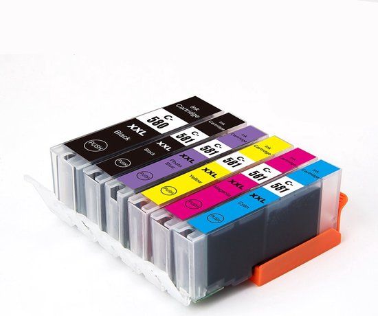 Inktkenners Inktcartridges voor Canon PGI-580/CLI-581XL + Fotoblauw | Multipack