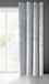Eurofirany Pierre Gordijn, fluweel, fluweel, voor woonkamer, slaapkamer, modern, klassiek, metalen ogen, 1 stuk, 215 g/m², lichtgrijs, 140 x 250 cm