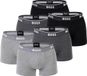 BOSS Boxershorts Trunk 3P Power Set 6-pack Grijs Heren XL