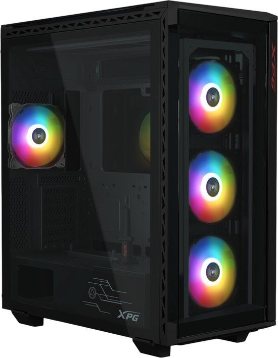 XPG BATTLECRUISER II ST Midi Tower Zwart