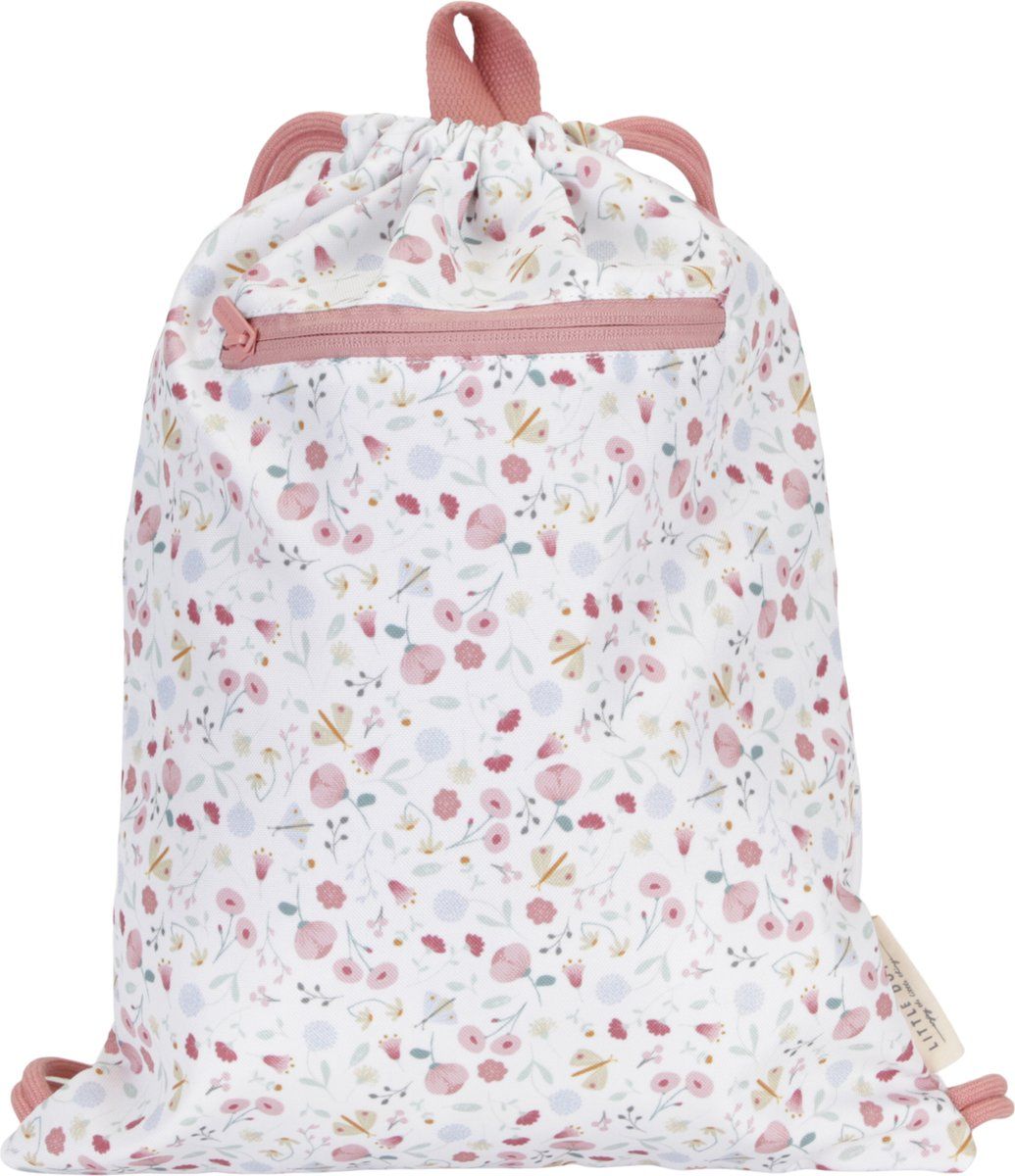 Little Dutch - Gymtas - Flowers & Butterflies - Roze