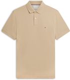 Tommy Hilfiger Polo Homme kaki clair Coton Élasthanne M