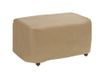 Protective Covers Weerbestendige Ottomaanse hoes, Groot, Tan