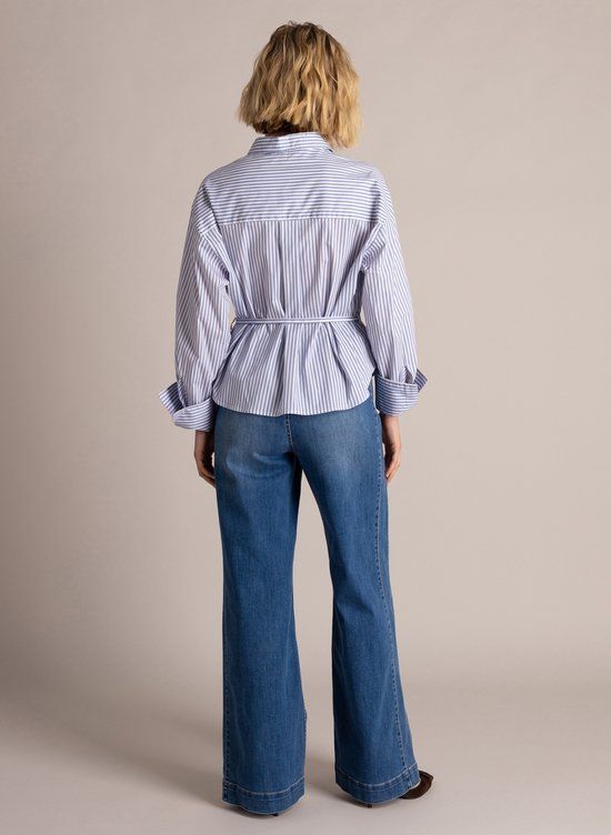 YEST Sona Tops - Morning Blue/Off Whi - maat 36