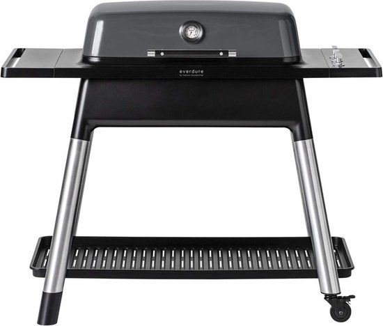 Furnace Gas Barbecue - 3 Burners - 60cm Grill - Grey