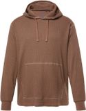 JP 1880 Heren Hoodie Capuchontrui Wafelstructuur Kaneel Katoen 4XL