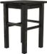 KADAX Banc en bois, repose-pieds en pin naturel non laqué, repose-pieds en 3 modèles différents, tabouret de bar, marchepied, tabouret, tabouret, banc en bois (carré noir)