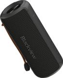 Blackview AuraBass 3 - Enceinte Bluetooth - Enceinte portable - Enceinte portable avec Bluetooth - Boîte musicale sans fil - 8 heures - Stéréo True Wireless - BT 5.3 - Résistant à l'eau IPX7 - Noir