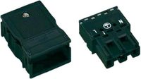 WAGO 770-113/K010-165 Netstekker WINSTA MIDI Stekker, recht Totaal aantal polen: 2 + PE 25 A Zwart 1 stuk(s)