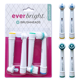 Everbright OrthoClean opzetborstels - 4 stuks