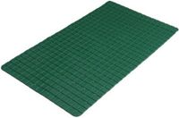Urban Living Badmat - donkergroen - 39x69 cm - douche antislip mat - rubber