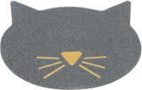 Trixie Kattenbakmat Kattenkop PVC Lichtgrijs 60x50 cm