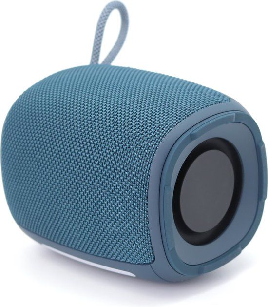 Gembird SPK-BT-LED-03-B Draagbare Bluetooth Speaker - Blauw
