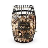 True Fabrication Wine Barrel Cork Display, Brons, Multi kleuren