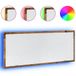 VidaXL Badkamerspiegel met LED - 100x8,5x37 cm - Bewerkt Hout - Oud Hout