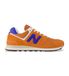 New Balance U574V2 Leder Turnschuh 574 orange