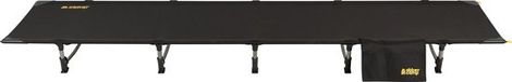 Abbey Camp Campingbed - 192 x 69 x 15 cm - Compact & Lichtgewicht - Zwart