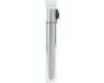 vidaXL Parasolvoet voor in grond voor 40-50 mm stok aluminium zilver
