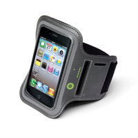 muvit Universal Sportsarmband XL grijs / Samsung Galaxy S II, Samsung Galaxy S III, HTC X One