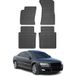 Omac Tapis De Sol Compatible Avec Audi A8 D3 Version Longue 2002-2010 Noir En Caoutchouc