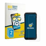BROTECT Screenprotector voor Blackview Xplore X1 - Folie Beschermfolie transparant 2 Stuks
