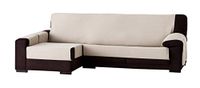 Eysa Constanza Chaise Longue Hoes 240 cm Links, Vooraanzicht, Kleur 01-Linnen, Katoen