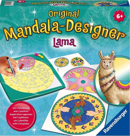 Ravensburger Mandala-Designer Lama - Tekenmachine | 6+ jaar