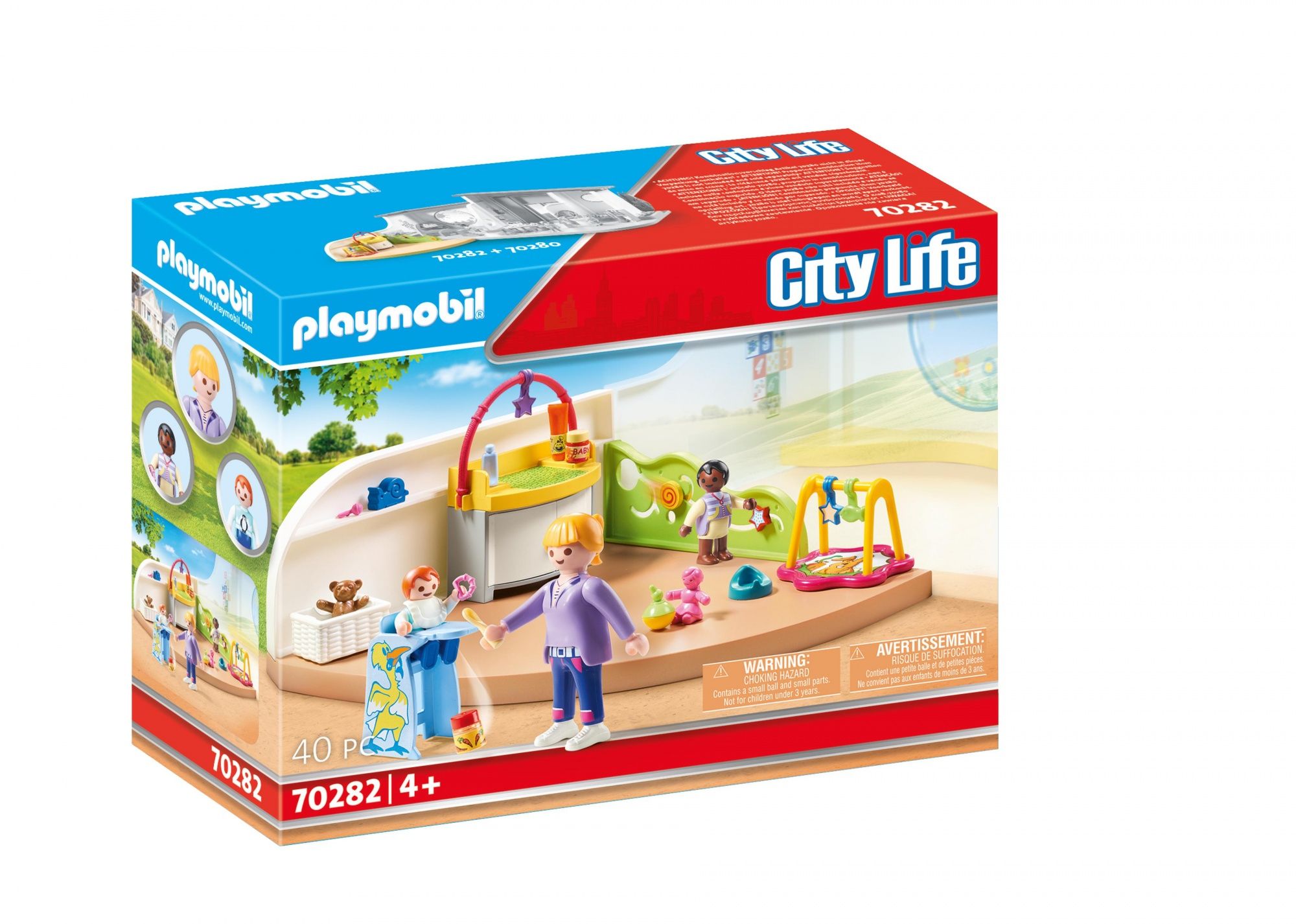 PLAYMOBIL City Life 70282 - Toy Figure Set - Multicolour - 4+ Years