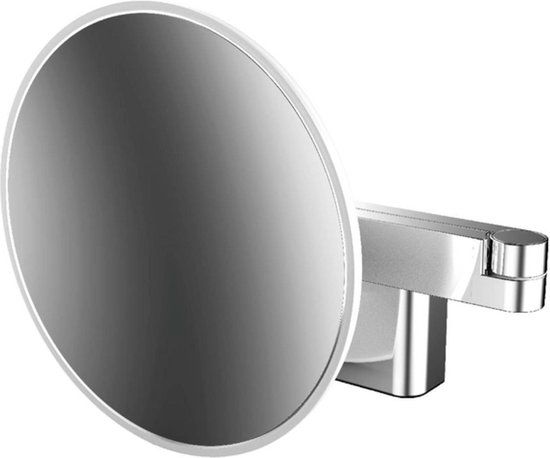 Emco Evo scheer- en cosmeticaspiegel rond 20cm chroom