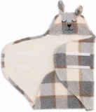 Bunny Jollein Baby Wikkeldeken - Bunny - Check Boucle - 100x105cm