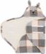 Bunny Jollein Baby Wikkeldeken - Bunny - Check Boucle - 100x105cm