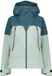 CMP Waterdicht damesjack met capuchon, jade, XL