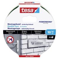 tesa Powerbond montagetape voor baksteen 19 mm x 5 m