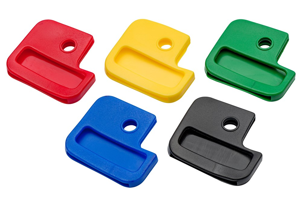 Homefix Sleutelkap Diverse Kleuren Vierkant | 5 stuks - 6701.30.61030