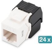 Digitus DN-93603-24 RJ45-inbouwmodule Keystone CAT 6 24 stuk(s)
