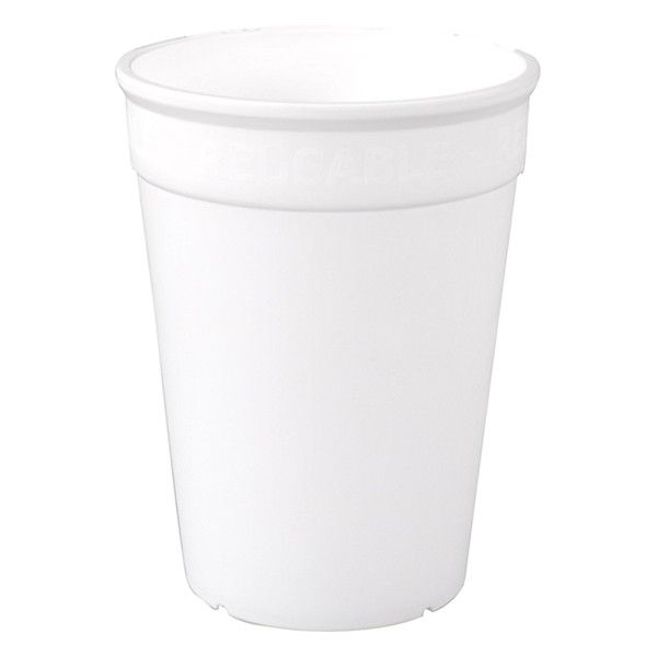 White label Icecat Herbruikbare beker wit 320 ml (20 stuks)