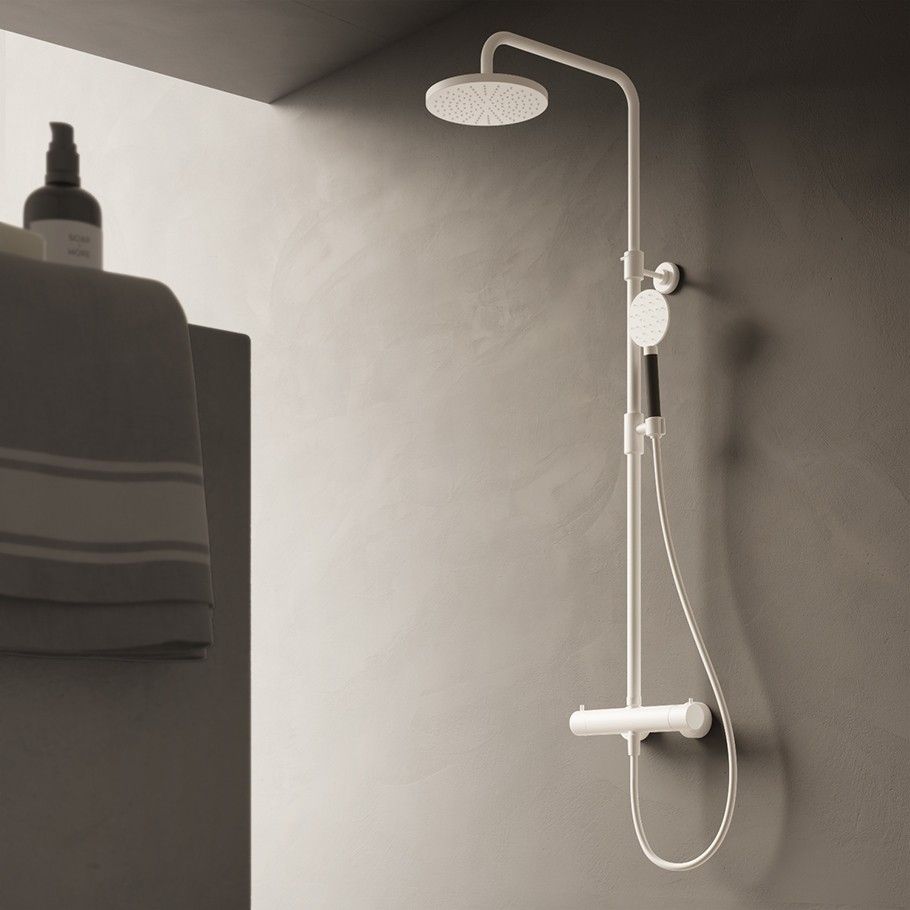 Hotbath Cobber stortdouche set SDS 10 geborsteld nikkel