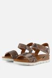 Aqa Snake Sandalen taupe Leer - Maat 41