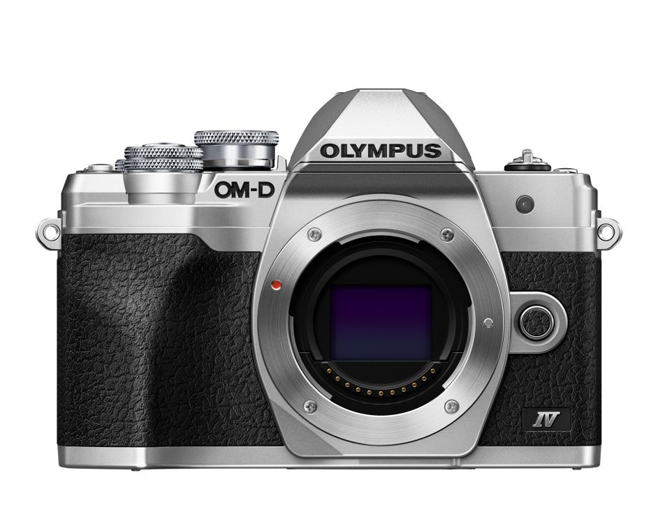 Olympus OM-D E-M10 Mark IV - 20.3MP Mirrorless Camera - Silver