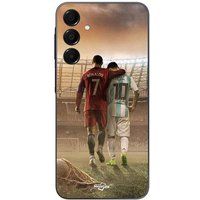 Maniacase Etui Voor Samsung Galaxy A16 CRISTIANO RONALDO MESSI GOAT