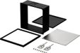 Bopla NGS 9806 UNINORM-EINSCHUBG. Inbouwbehuizing 144 x 144 x 64 Zwart (RAL 9005)