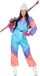 Coppens Wilbers & Wilbers 80s Retro Skipak Dames - Maat M - Polyester - Multikleur