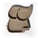 Mabebi - Siliconen kinderbord met zuignap - Olifant Beige