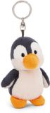 NICI Pinguïn Sleutelhanger 10cm - grijs