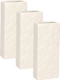 Gerimport Waterverdamper - 6x - wit - keramiek - 400 ml